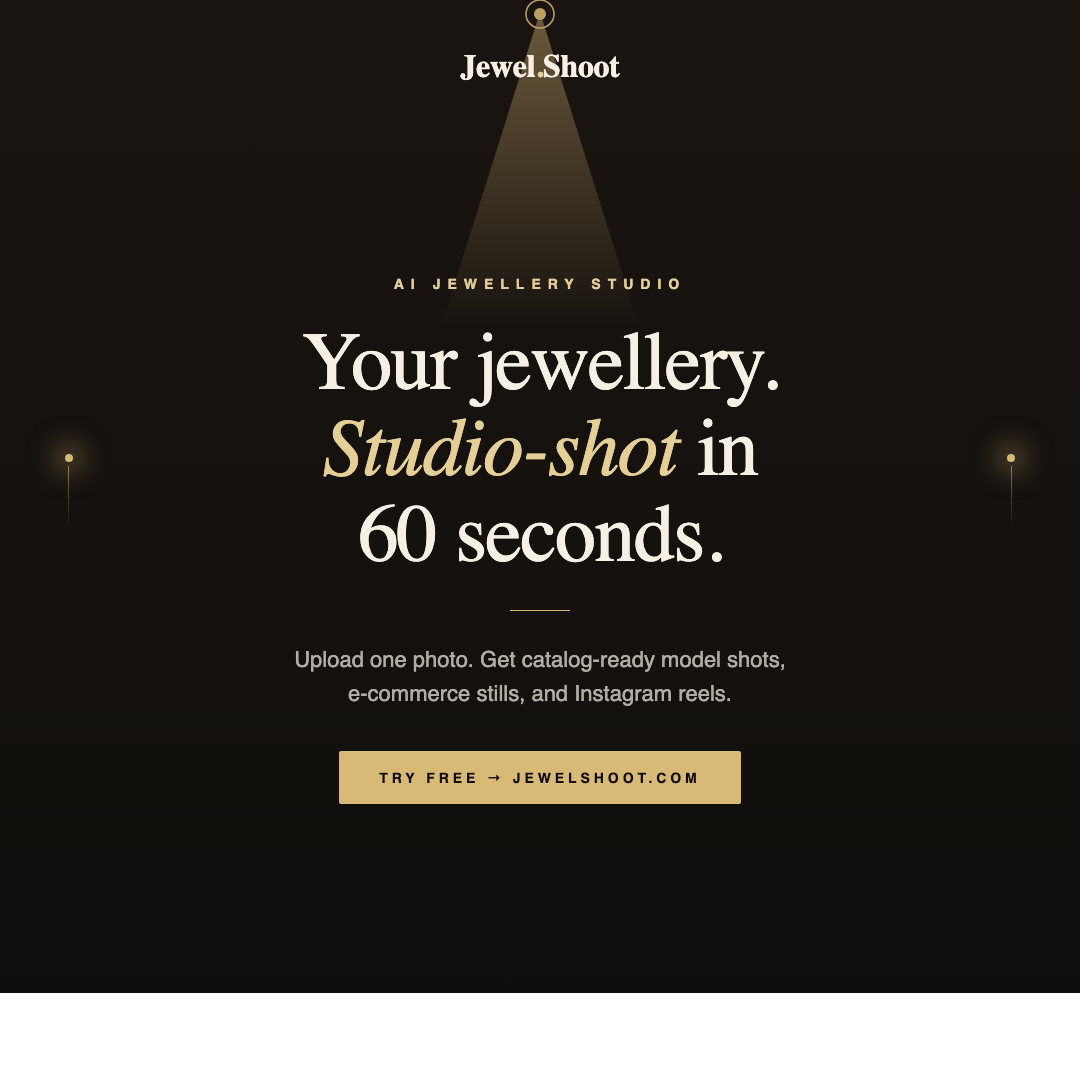 Jewelshoot - AI Jewellery Photography Platform